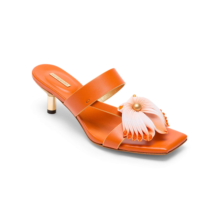Kira Tangerine Heels