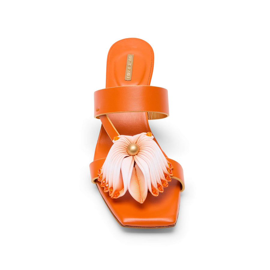 Kira Tangerine Heels