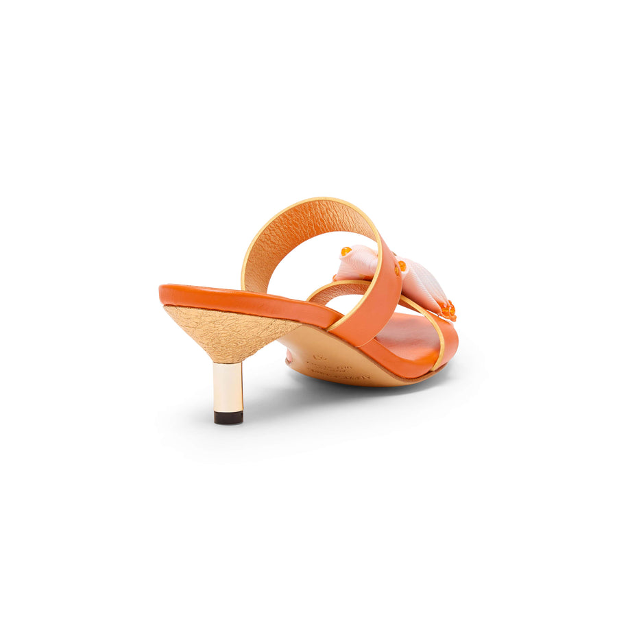 Kira Tangerine Heels
