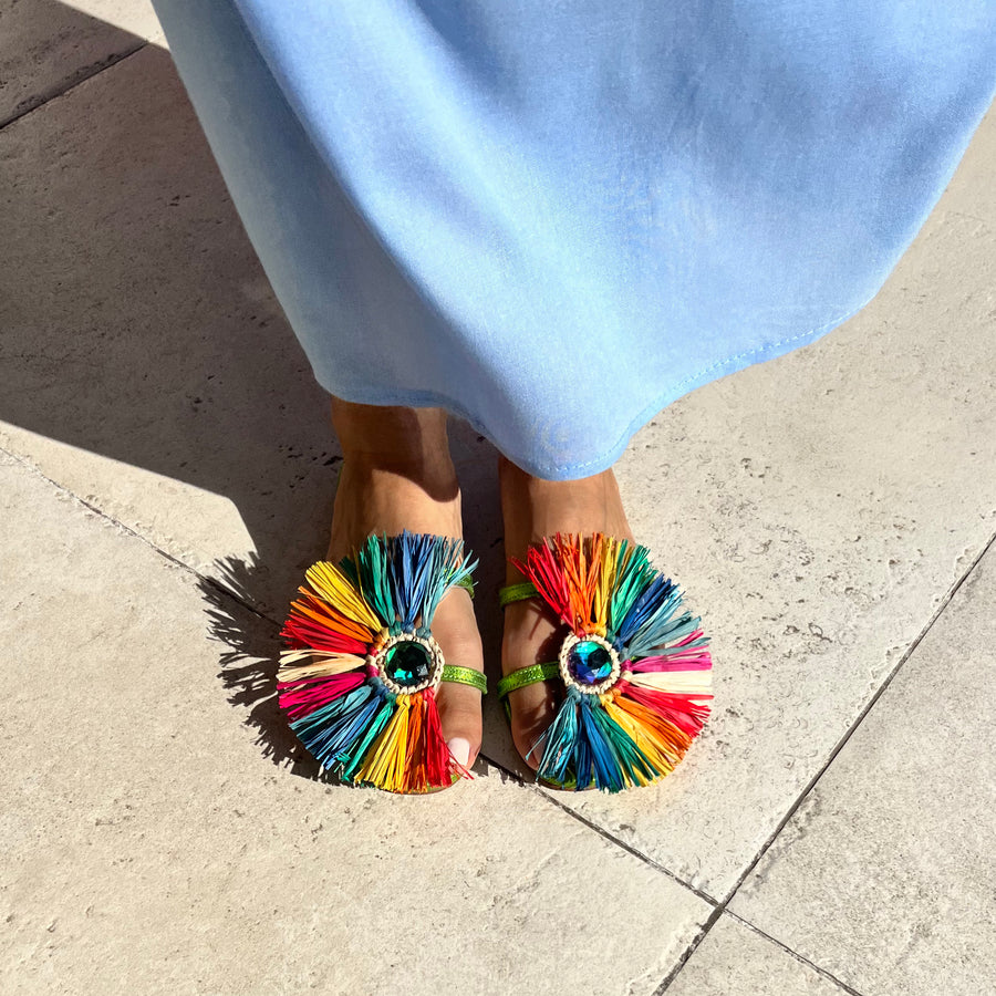 Virgie Rainbow Sandals